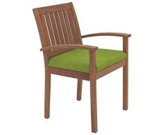 Tramontina 13827/322 Gartenstuhl Atlanta Armchair aus Jatoba FSC, edelholz
