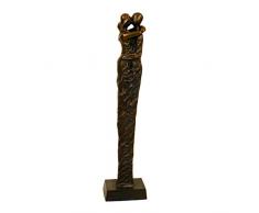 Solstice Skulpturen, Gartenstatue, Dunkel Grünspan, 64 cm