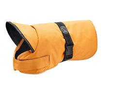 HUNTER Denali Hundemantel, Wintermantel, Fleecefutter, wasser- und windabweisend, reflektierend, 40, orange