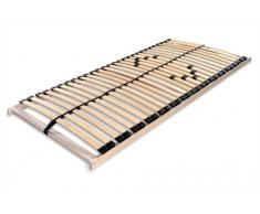 Betten ABC Lattenrost Max1 NV / Montierter Lattenrahmen in 80 x 200cm mit Mittelzonenverstellung und 28 Leisten - geeignet fÃ¼r alle Matratzen