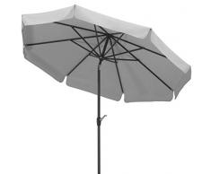 Schneider-Schirme Orlando, Silbergrau, ca. 270 cm, 8-teilig, rund Sonnenschirm