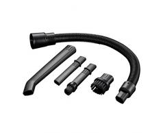 AEG AKIT05 Mikrodüsenset (Zubehör, Düsen für Detailreinigung, 5-teiliges Set, Aufbewahrungsbox, flexibel einsetzbar, Staubsaugerdüse, passend für FX9 und Staubsauger mit 32 mm Rundrohr) schwarz