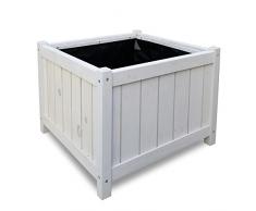 Habau, mittel Pflanzkasten, hellgrau