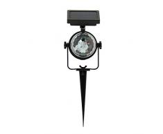 Spear & Jackson SOLAR Bound Disco 3 LED IP44 10,5x9,2x33,5 cm Solarlampe, Schwarz