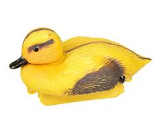 Dehner Dekofigur Entenküken, schwimmfähig, ca. 13 x 7.5 x 6.5 cm, Kunststoff