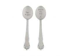 Pinky Up Hey Sugar Teelöffel, 2 Stück Hey Sugar, Youre My Cup of Tea