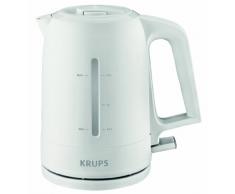 Krups BW2441 Wasserkocher Pro Aroma, 1,6 L, 2,400 W mit beleuchtetem Ein-/Ausschalter, weiß