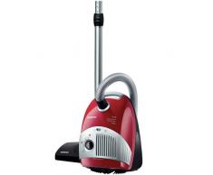 Siemens VSZ41466 Bodenstaubsauger / Compressor Technology / HEPA Filter / 2-teiliges Zubehör / rot