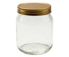 Nutleys Rundes Einmachglas, 454 ml, 24 Stück