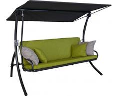 Angerer Elegance Smart Hollywoodschaukel, grün, 3-Sitzer