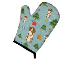 Caroline s Treasures bb4732ovmt Weihnachten Bretagne Spaniel Ofenhandschuh, 30,5 cm von 21,6 cm Multicolor