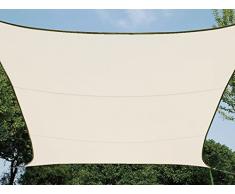 Perel GSS4320CR Sonnensegel - Rechteckig, Creme, 200 x 300 x 0,2 cm