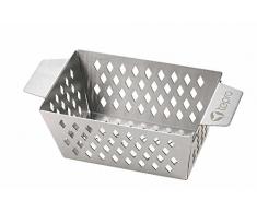 tepro hoch S Grillkorb, Chrom
