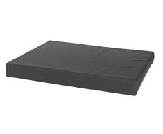 Comfort-Kussen 7MTRS1-KL-ANT Komfort Schaumstoff Haustier Bett Kunstleder, 80x55x10 cm, anthrazit