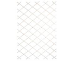 Verdemax 7551 Rankgitter, PVC, 3 x 1 m, Weiß