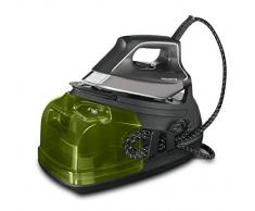 Rowenta Perfect Steam Pro DG8626F0 Dampfbügelstation, 2400 W, Golpe 450, Zähldampf 120 g/min, Microsteam Laser 400 Sohle, Eco-Funktion, Schwarz