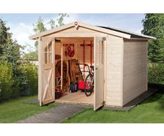 weka Gartenhaus 316 Gr.3, natur, 19 mm, DT