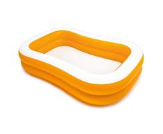 Intex Mandarin Swim Center Family Pool - Kinder Aufstellpool - Planschbecken - 229 x 147 x 46 cm - Für 3+ Jahre