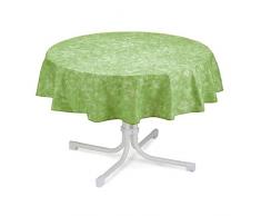 BEST 09820690 Tischdecke rund 160 cm, grün