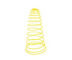SunSpiro® - Licht & Laune® Sonnenspirale, zitronengelb, D. 20 cm - Länge ca. 50 - 70 cm