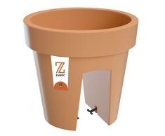 zanvic Blumentopf lofly Railing 250, 25 x 23 cm, terrakotta, 25 x 23 x 23 cm, ZA126