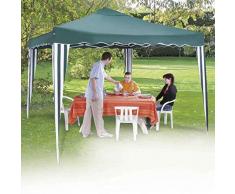 Provence Outillage 04052 Zelt faltbar mit Pavillon grün 3 x 3 m