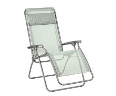 LAFUMA MOBILIER Relax-Liegestuhl, Klappbar und verstellbar, R Clip, Batyline, Farbe: Tilleul, LFM4020-9268