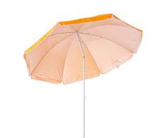 Monty Lolahome Sonnenschirm aus Stahl, Orange, 200 cm