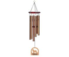 Chimesofyourlife E4622 Windspiel 27-Inch Tibetanischer Terrier/Bronze