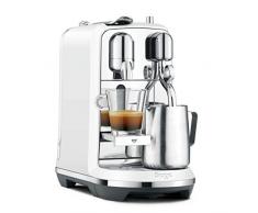 NESPRESSO SNE800BSS the Creatista Plus von SAGE mit Milchaufschäumer, Perlweiß
