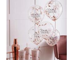 Ginger Ray Junggesellinnenabschied, KonfettiTeam Bride Luftballons Hochzeit
