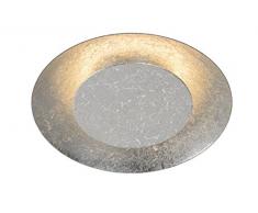 Lucide FOSKAL - Deckenleuchte - Ø 21,5 cm - LED - 1x6W 2700K - Silber