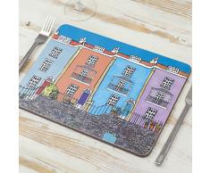 No Name Ort Tisch-Sets