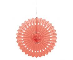 Seidenpapier-Fächer, rund, Dekoration, 40 cm