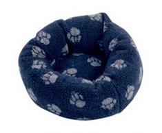 Danish Design Kissen aus Fleece, 51 cm, Marineblau