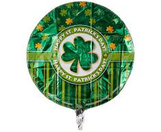 Qualatex Folienballon 46054 Happy St. Patrick s Day, 45,7 cm farbenreiche