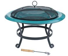 Gardeco CASSIO-74-G Feuerschale, Grün