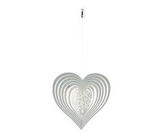 NATURES MELODY - Cosmo Windspiel SEHNSUCHT, ca. 5 Zoll / ca. 12 cm, silberfarben