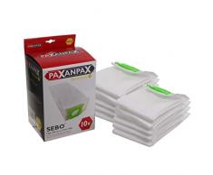 Paxanpax VB475H, Sebo hocheffiziente SMS-Beutel für Handstaubsauger, weiß