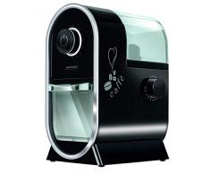 MPM MMK-05 Profi-Kaffeemühle mit Mahlsystem, 17 Mahleinstellungen, fein bis grob, Zeitschaltuhr, 60g-Tank, 100W, 100, Black