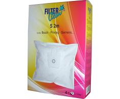 FilterClean S 2m Staubsaugerbeutel, Spezial Filtervlies, Weiß