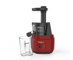Moulinex ZU150510 Entsafter Juiceo Obst und Gemüse 1 Geschwindigkeitsstufe rot