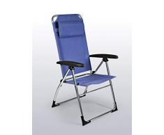 gREENBEE by Stiliac Sessel Rückenlehne Alto Tracy, Blau Melange