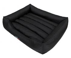 Hobbydog CORCZA2 Hundebett Hundesofa Hundekorb Tierbett Comfort, XXL, 108 x 88 cm, schwarz