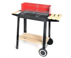 BBQ Collection Grillwagen, Säulengrill, XL, 83 x 28 x 83 cm, Mehrfarbig