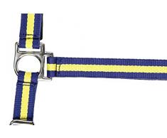 HKM 567322 Nylonhalfter Flags mit Karabinerhaken, L