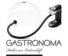 Gastronoma 18310001 Smoker Gun Mini-Smoker Fleischräucherkammer Mini Smoker, Räucher-Gerät Batterie Cocktail