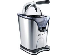 Steba ZP 3 elektrische Zitruspresse | Praktischer Hebel-Pressarm für optimale Saftausbeute | Start/Stopp Automatik | Geräuscharmer Motor | Zwei Presskegel für unterschiedliche Fruchtgrößen