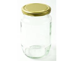 Nutleys - Marmeladenglas und Einmachglas, 380 ml, Deckel - Gold