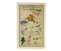 Ulster Weavers Geschirrtuch, Baumwolle, Motiv: irische Wildblumen, 1 Stück